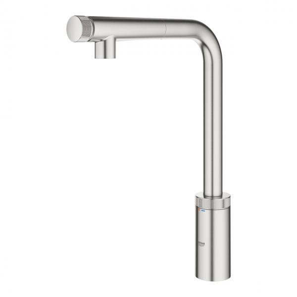 Grohe Minta SmartControl køkkenarmatur m/udtræk - Supersteel