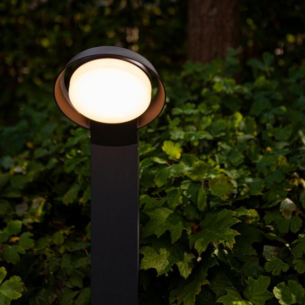 Lutec Architectural Polo udendørs standerlampe - Mørk grå