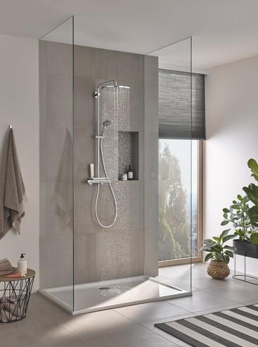 Grohe Vitalio 310 komplet brusesystem - Krom