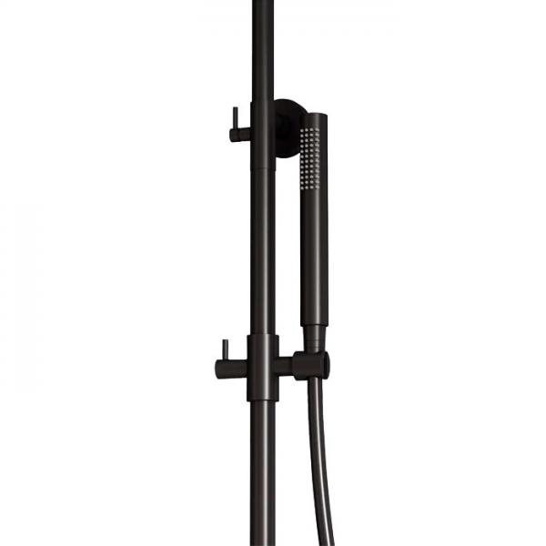 Lavabo Argo RS 250 komplet brusesystem - Mat sort