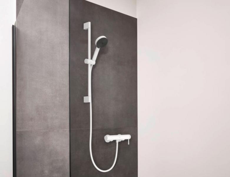 Hansgrohe Finoris brusearmatur - Mat hvid