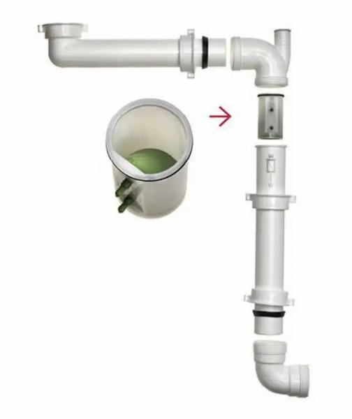 Lavabo Panama pladsbesparende vandl&aring;s til h&aring;ndvask