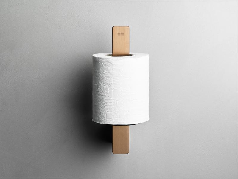 Unidrain ReFrame reserve toiletpapirholder - Kobber