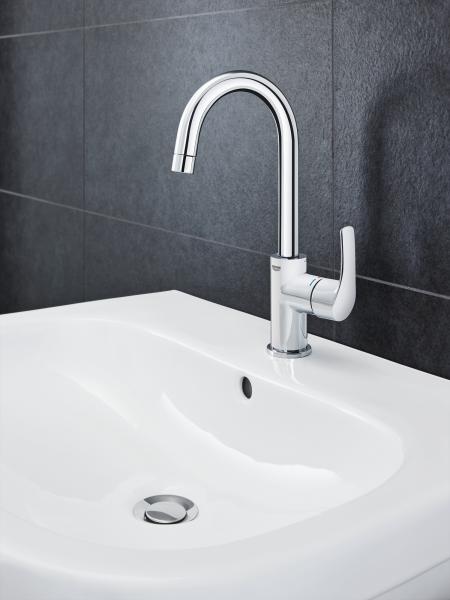 Grohe Eurosmart New håndvaskarmatur m/svingtud - Høj model