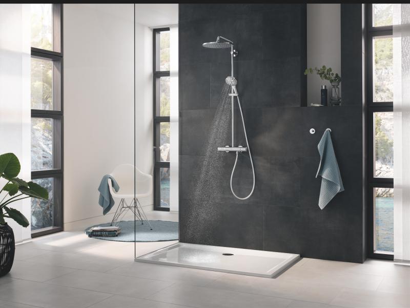 Grohe Rainshower SmartActive 310 brusesystem m/ecojoy - Krom