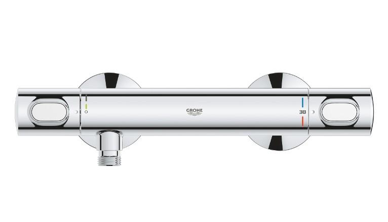 Grohe Precision Flow termostatbatteri til brus