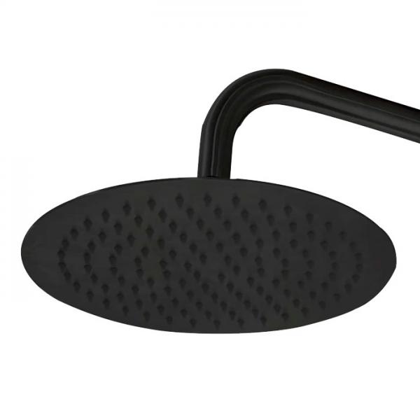 Lavabo Argo RS 250 komplet brusesystem - Mat sort