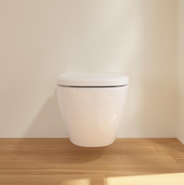 Villeroy & Boch Antheus Rimless væghængt toilet m/Ceramic+ - Hvid