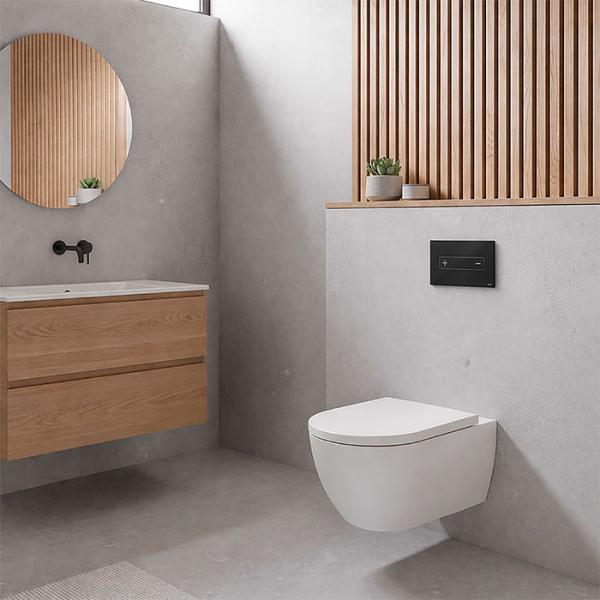 COBA v&aelig;gh&aelig;ngt toilet inkl. s&aelig;de m/SoftClose og QuickRelease
