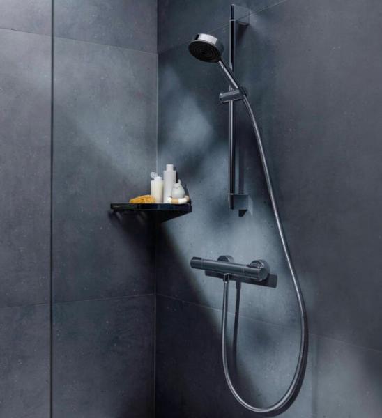 hansgrohe Ecostat Element brusetermostat u/rosetter - Krom