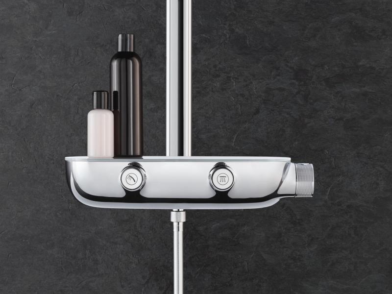 Grohe Rainshower SmartControl 360 MONO brusesystem m/ termostat - Krom