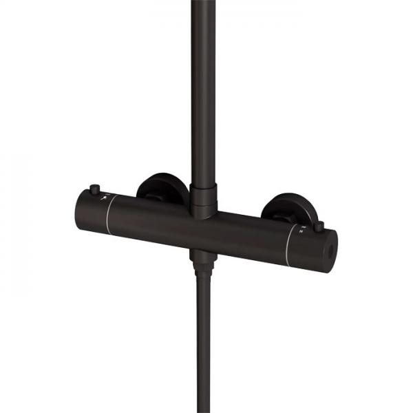 Lavabo Argo RS 250 komplet brusesystem - Mat sort