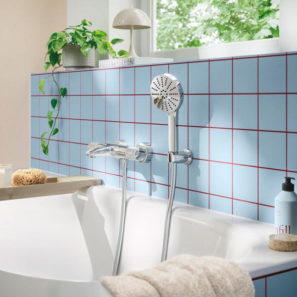 Grohe Vitalio Joy+ 120 håndbruser 3 spray - Krom Grohe Vitalio Joy+ 120 håndbruser 3 spray - Krom