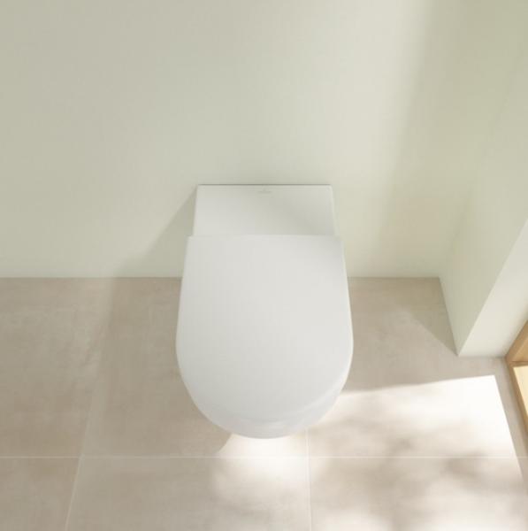 Villeroy & Boch ViCare Rimless væghængt toilet - Hvid