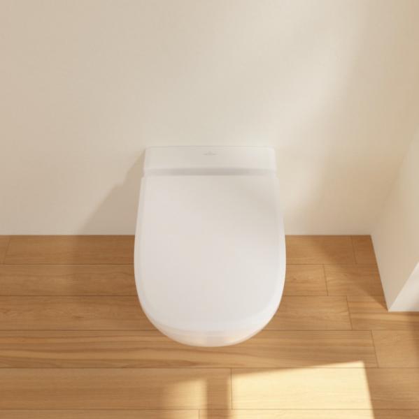 Villeroy & Boch Antheus Rimless væghængt toilet m/Ceramic+ - Hvid