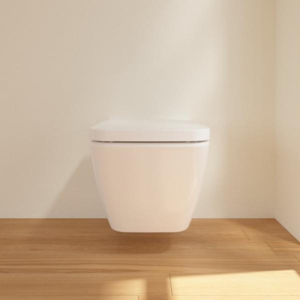 Villeroy & Boch Finion Rimless væghængt toilet m/ Ceramic+