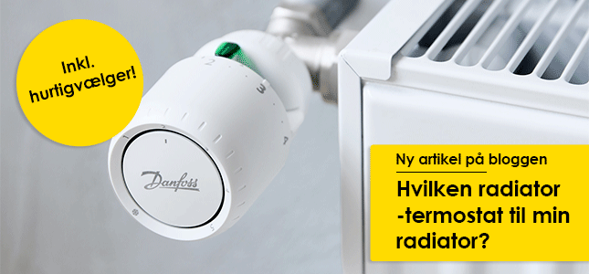 Ny artikel: Hvilken radiatortermostat til min radiator